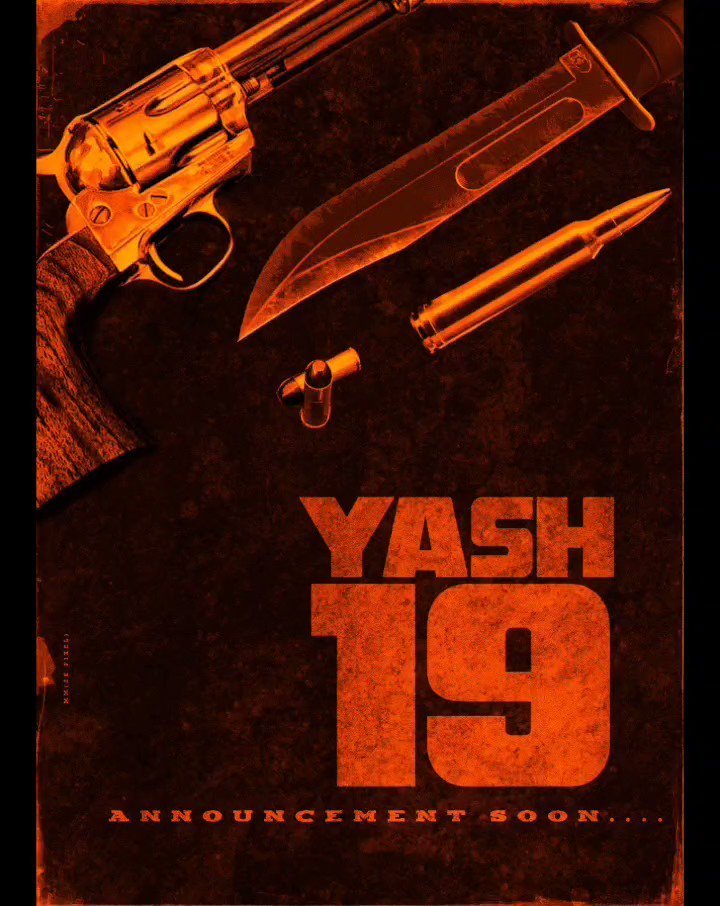 Yash 19 movie poster